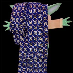 BURBERRY Equestrian Knight Neck Tie.